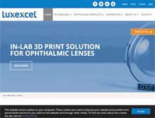 Tablet Screenshot of luxexcel.com